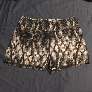 Reebok black and grey exercise shorts